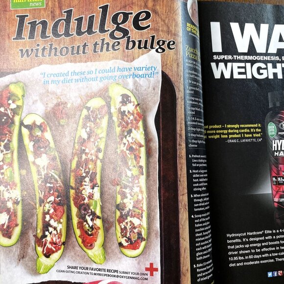 Oxygen Fitness Magazine u November 2013 Michele Levesque Cover Vol 16 Is 6 No 16 - Picture 6 of 9